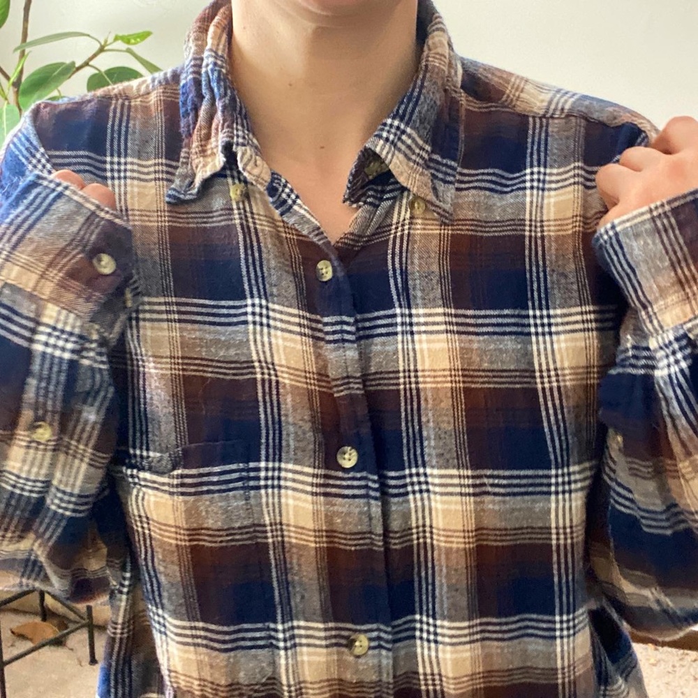 Plaid Flannel Button up
